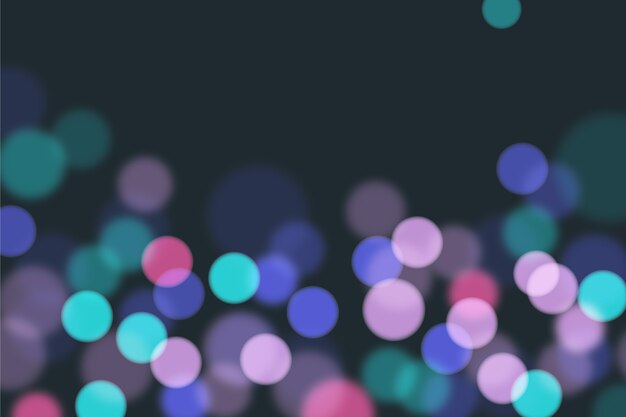 Concepto de bokeh para el fondo