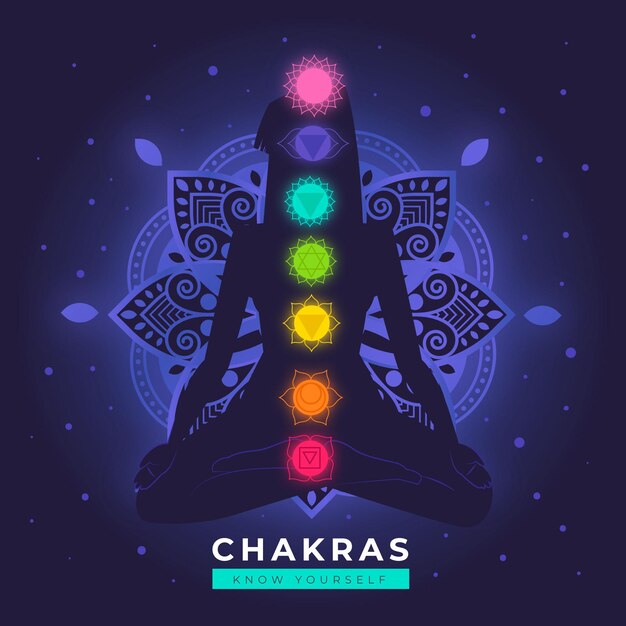 Concepto de chakras