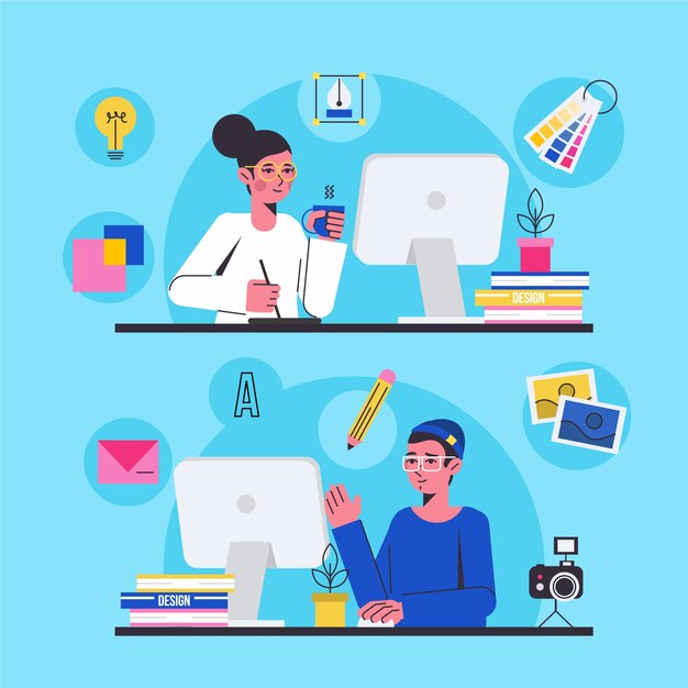 Concepto de colección de diseñador