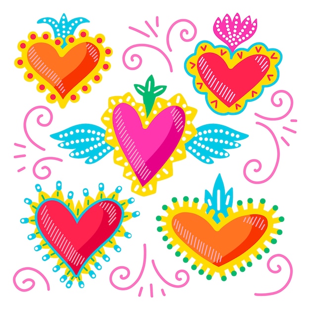Concepto de corazón sagrado