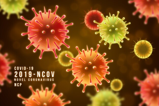 Concepto de coronavirus