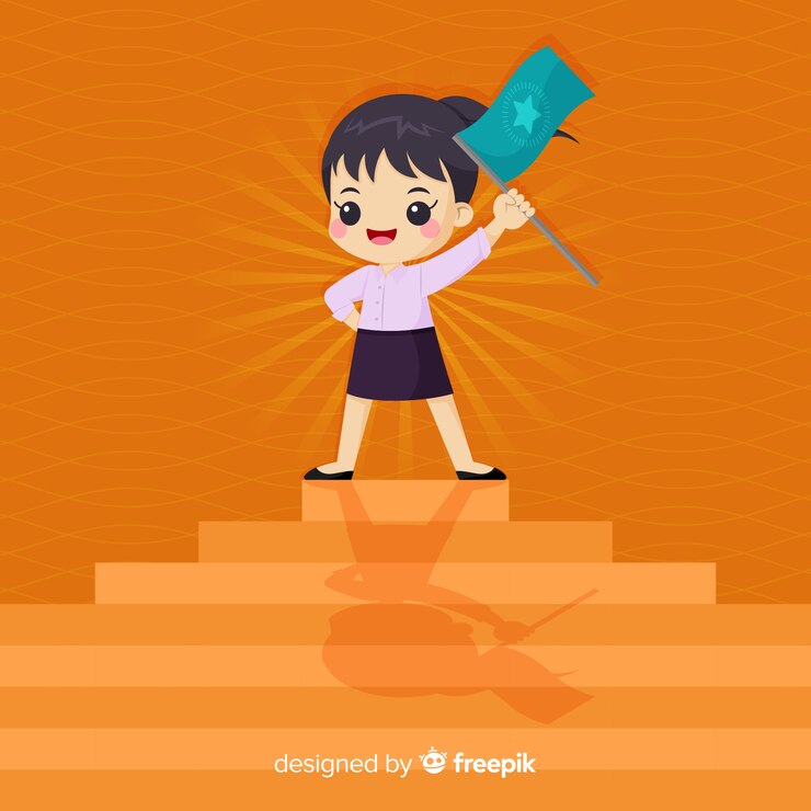 Vector gratuito concepto creativo de liderazgo