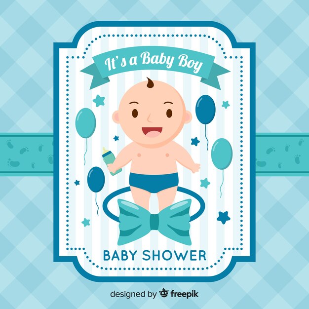 Concepto decorativo de baby shower