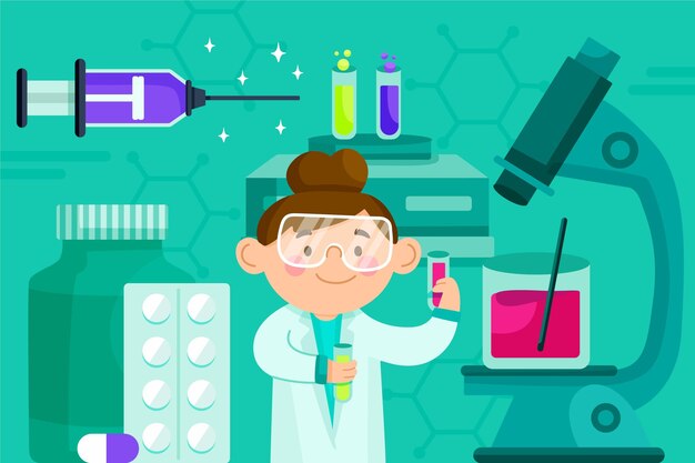 Concepto de desarrollo de la vacuna contra el coronavirus
