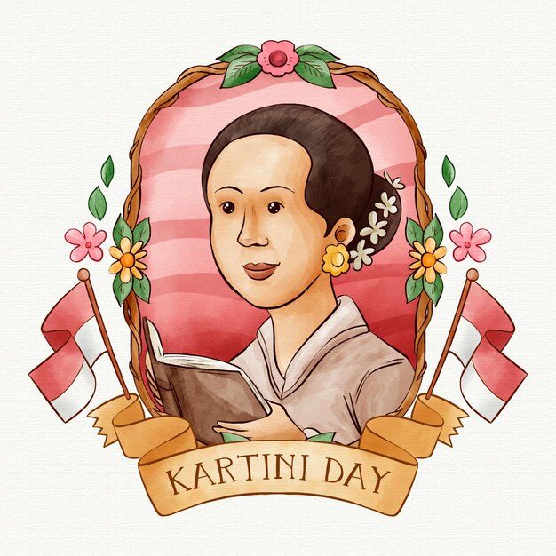 Concepto del día de Kartini
