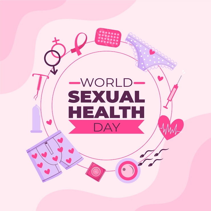 Vector gratuito concepto del día mundial de la salud sexual