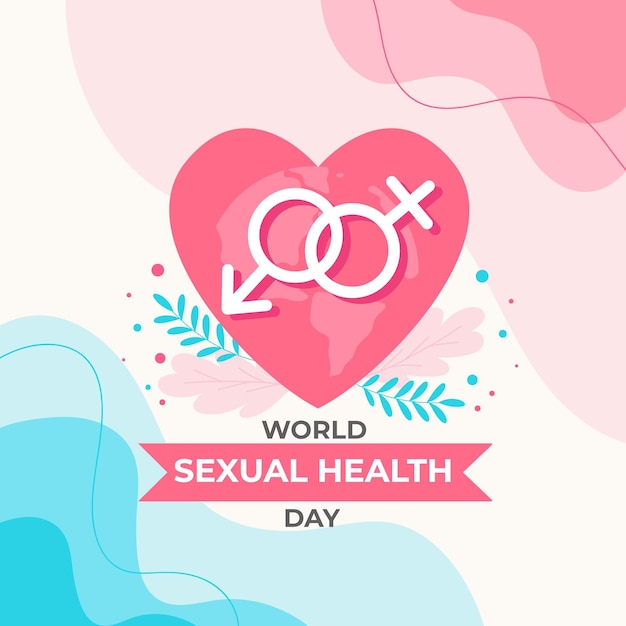 Vector gratuito concepto del día mundial de la salud sexual