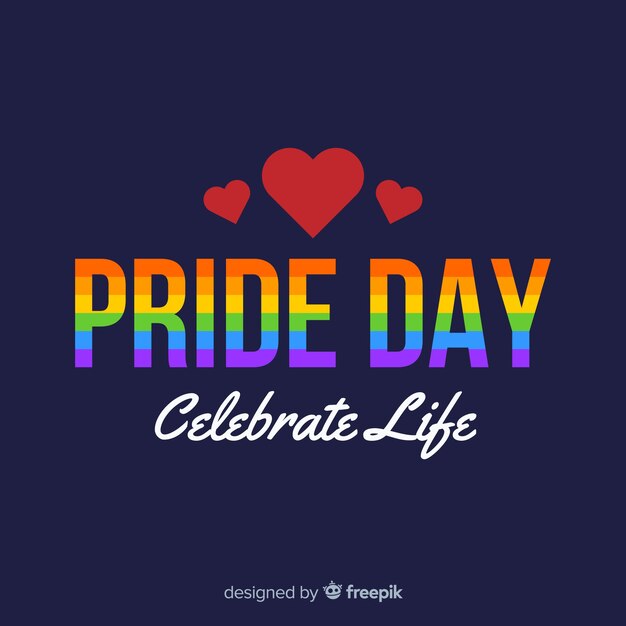 Concepto del día del orgullo lgbt