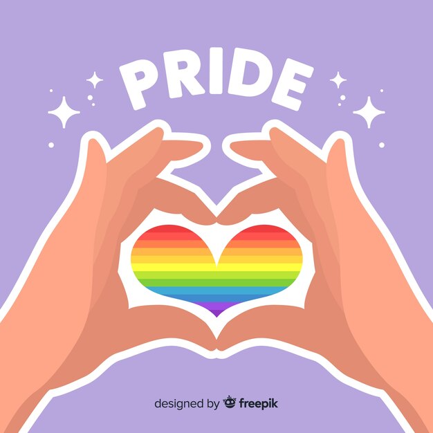 Concepto del día del orgullo lgbt