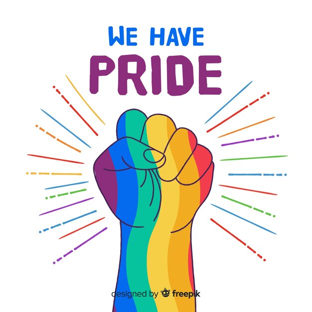 Concepto del día del orgullo lgbt