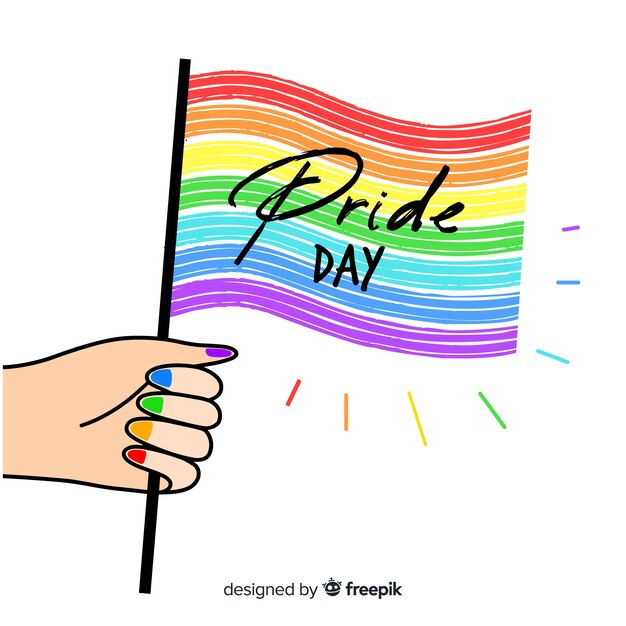 Concepto del día del orgullo lgbt