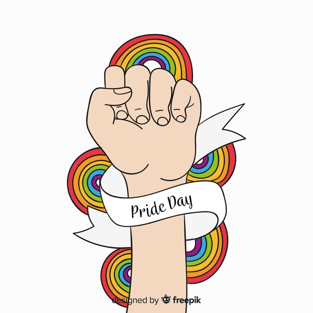 El concepto del día del orgullo