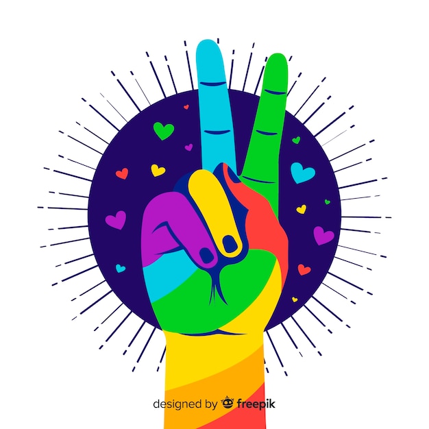 El concepto del día del orgullo