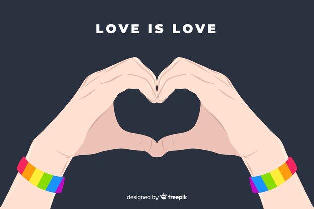 El concepto del día del orgullo