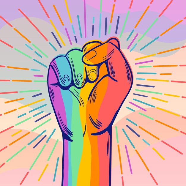 Concepto del día del orgullo