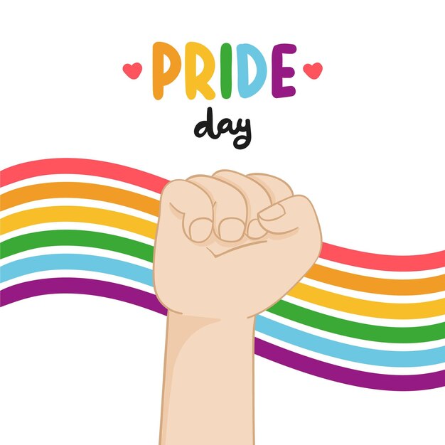 Concepto del día del orgullo