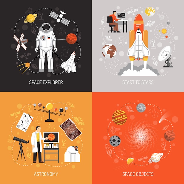 Concepto de diseño astronómico