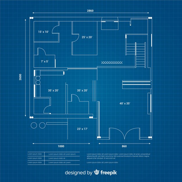 Concepto de diseño digital de boceto de casa