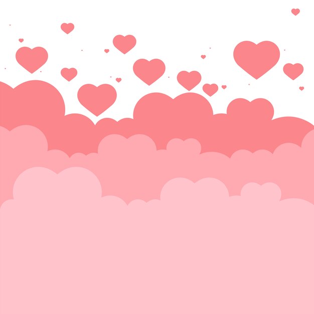Concepto de diseño de vectores de San Valentín