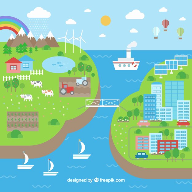 Concepto de ecología  y ecosistema