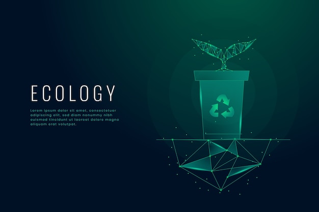 Concepto de ecología tecnológica