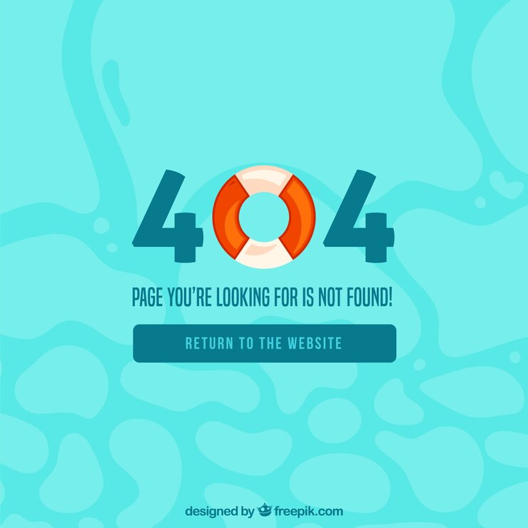 Vector gratuito concepto de error 404 azul claro