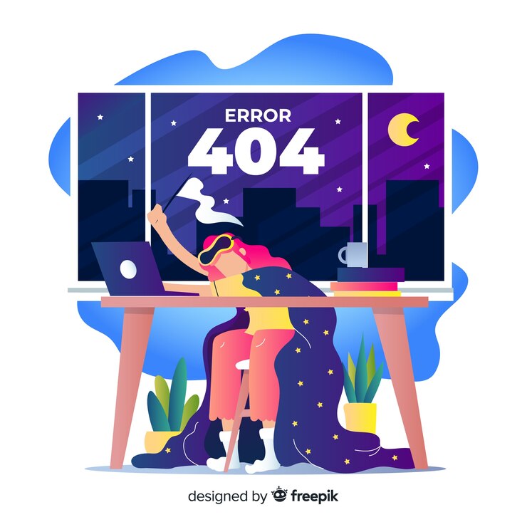 Vector gratuito concepto de error para landing page