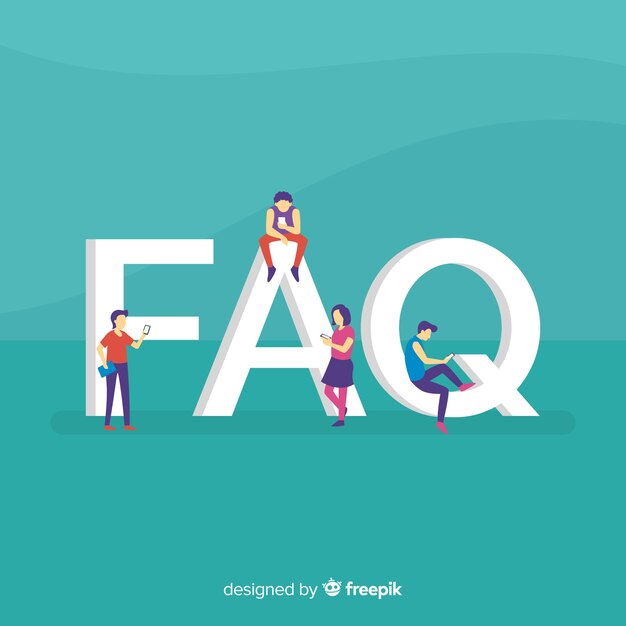 Concepto de faq