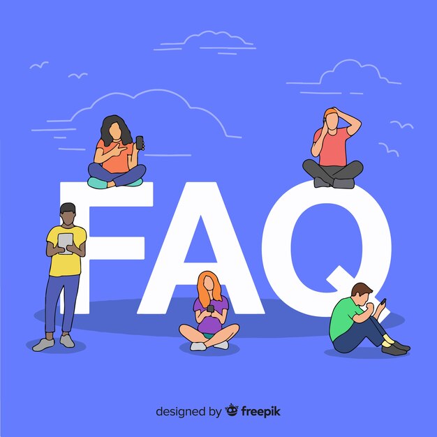 Concepto de faq