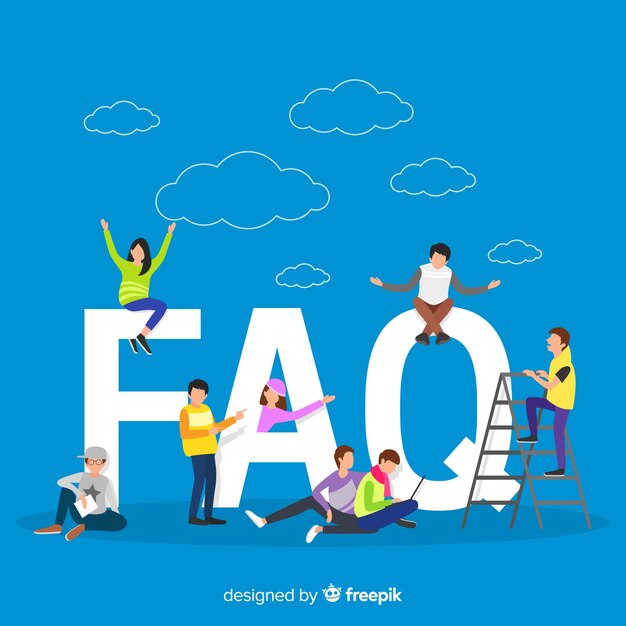 Concepto de faq