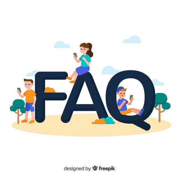 Concepto de faq