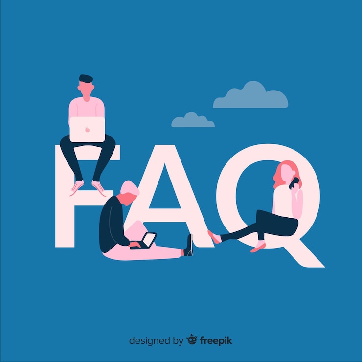 Vector gratuito concepto de faq