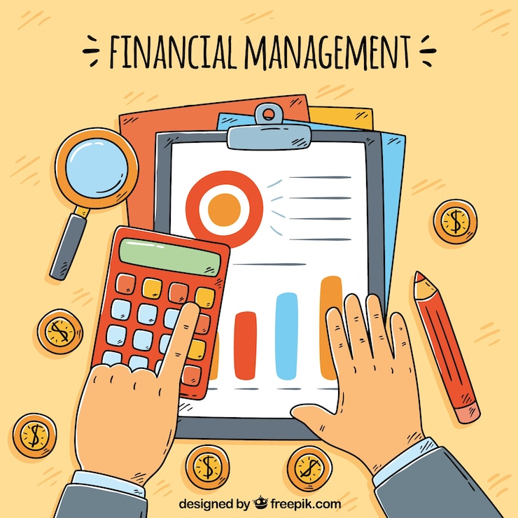 Vector gratuito concepto financiero clásico dibujado a mano