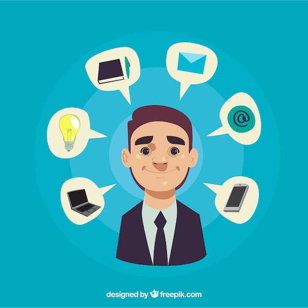 Concepto flat de gestión de proyectos