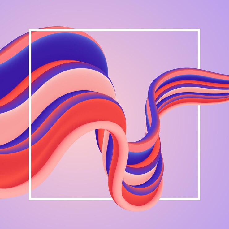 Vector gratuito concepto de flujo de color de fondo