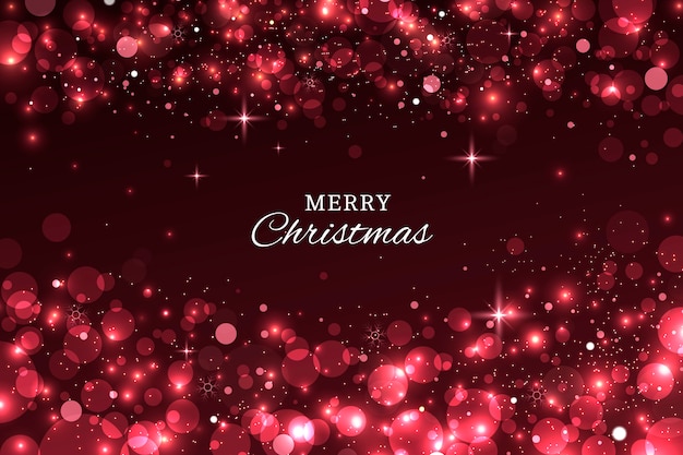 Concepto de fondo brillante de Navidad