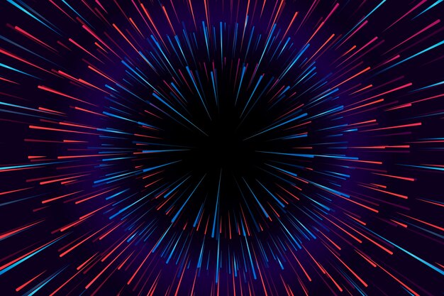 Concepto de fondo de luces de velocidad