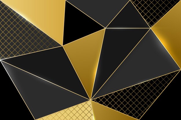 Concepto de fondo de lujo dorado