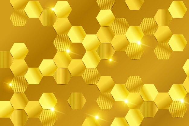 Concepto de fondo de lujo dorado