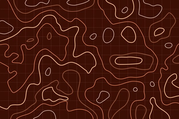Concepto de fondo del mapa topográfico