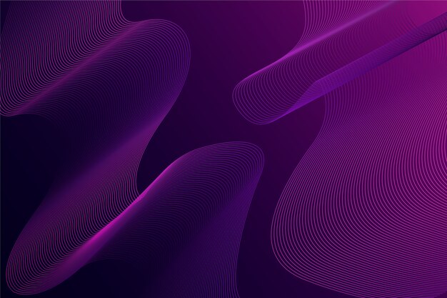 Concepto de fondo ondulado oscuro