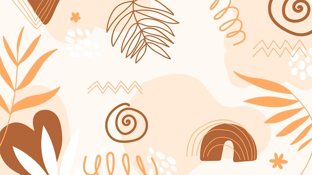 Concepto de fondo de pantalla abstracto