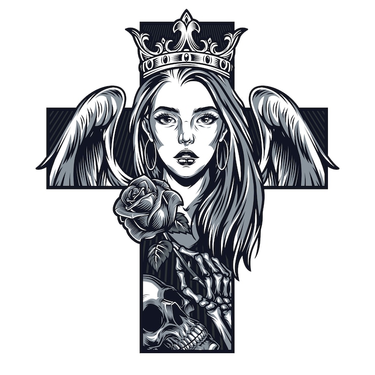 Vector gratuito concepto de forma cruzada de chicana
