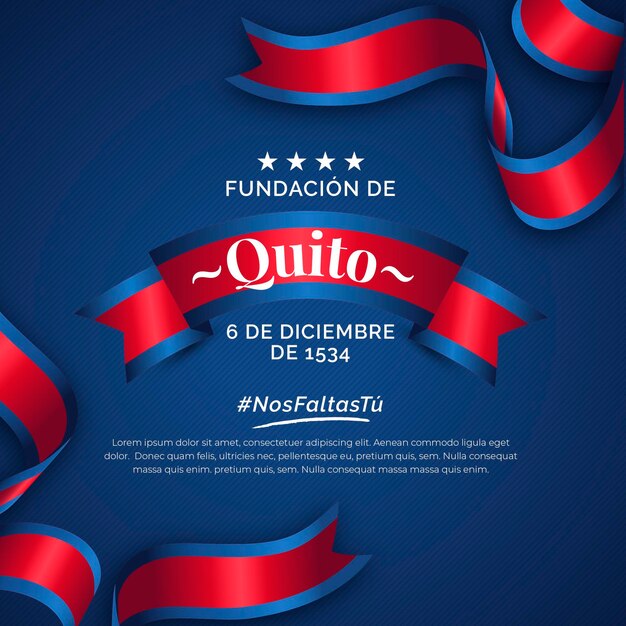 Concepto fundación de quito