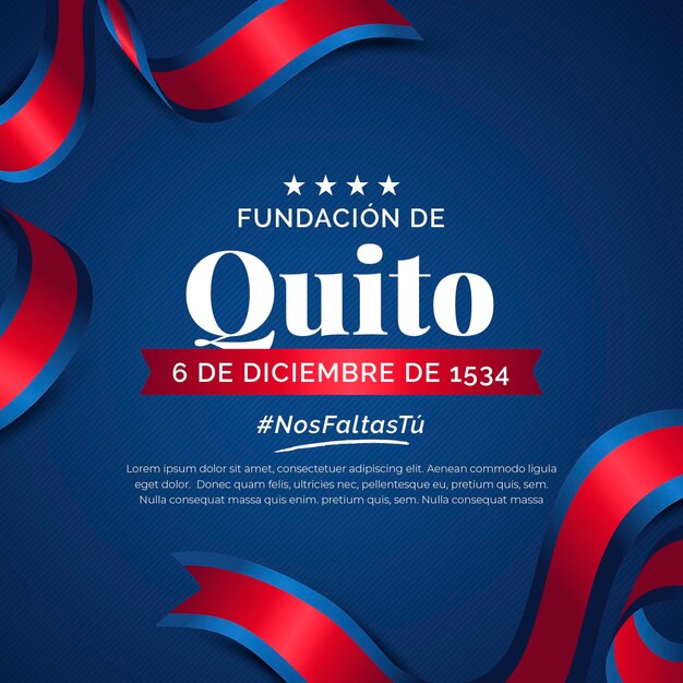 Concepto fundación de quito