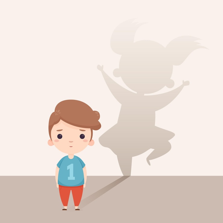 Vector gratuito concepto de identidad de género