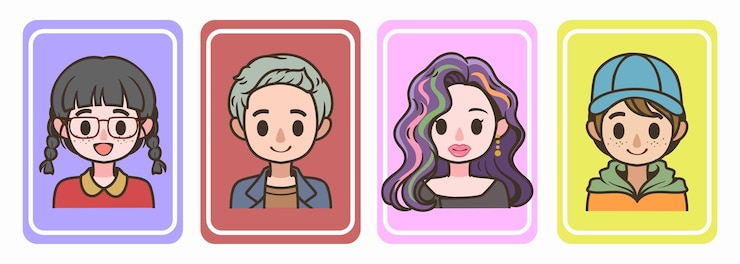 Vector gratuito concepto de igualdad racial y antirracismo personas multiculturales y multirraciales socialmente diversas