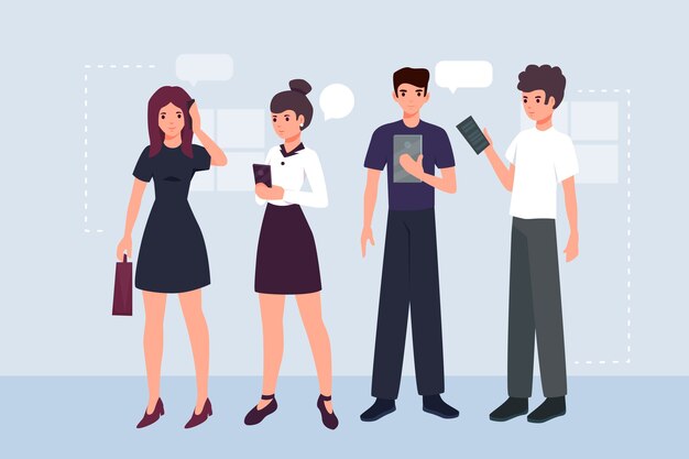 Concepto de ilustración de gente de negocios