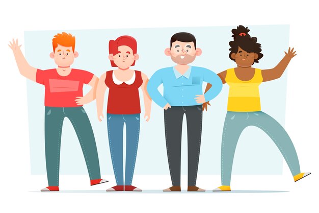Concepto de ilustración de grupo de personas