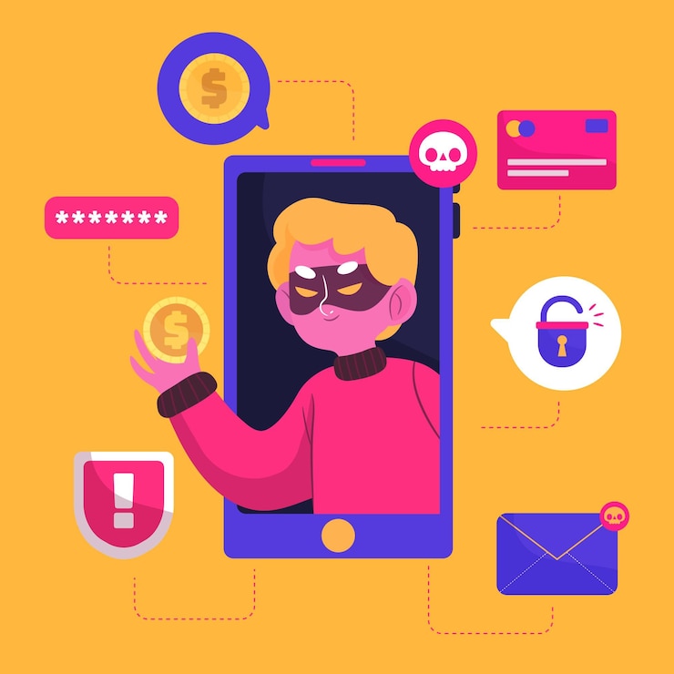 Vector gratuito concepto ilustrado de actividad hacker